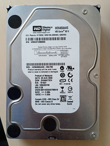 HDD 3.5" 640 GB