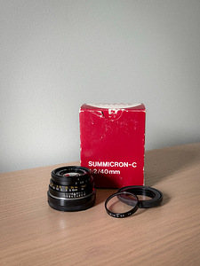 Leica Summicron-C 40mm f2 Objektiiv (1 foto / 1)