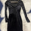 Черное бархатное платье (фото #1)