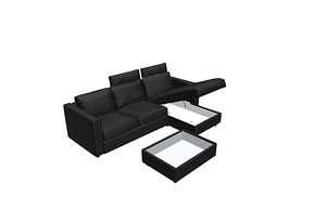 IKEA VIMLE nahast 3-kohaline diivan (3 foto / 9)