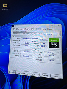 Lenovo legion 5 PRO 16ach6h rtx 3070 mänguköögi sülearvuti (5 foto / 7)