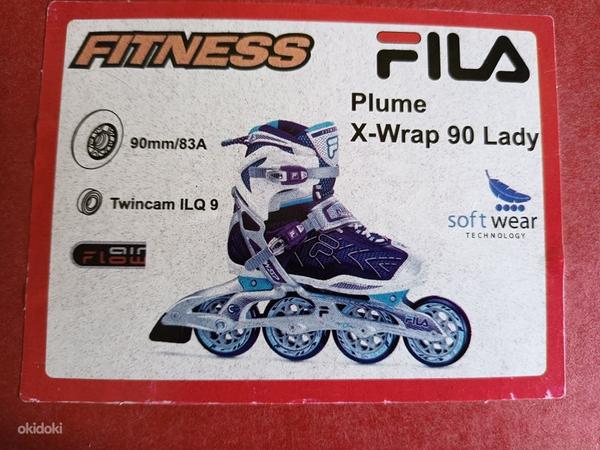 Женские роликовые коньки Fila Plum X-Wrap 90 Lady (39) (фото #3)
