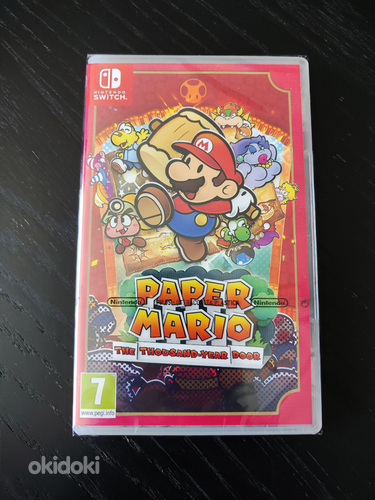 Paper Mario The Thousand Year Door Switch (uus) (foto #1)