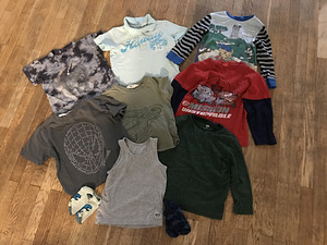 Приличная одежда для мальчика 4-5 лет (5 фото из 5)
