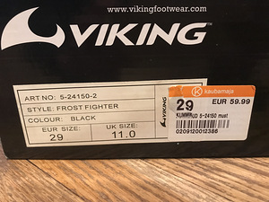 Uus hind! Viking termokummikud, s 29 (4 foto / 4)