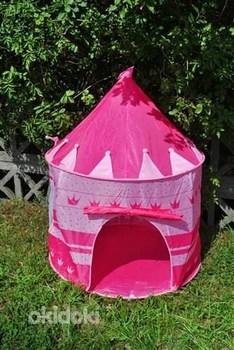 Игровая палатка замок, розовая, НОВАЯ (фото #1)