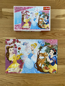 10 puzzlet Disney Princess, Frozen Elsa Anna Minnie (3 foto / 10)