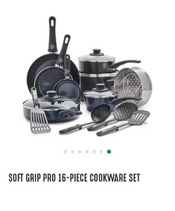Greenlife Soft Grip Pro 16-osaline toksiinivaba pottide ja p (9 foto / 9)