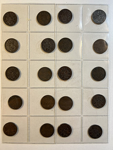 Rootsi müntide kollektsioon, Krona, Öre, Kronor mündid lot4 (10 foto / 10)