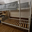 VITVAL двухэтажная кровать, металл, 90x200, белая (фото #1)
