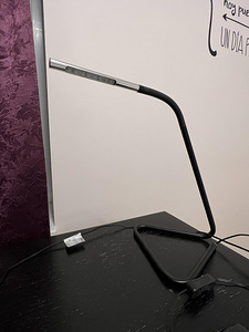 LED-laualamp, must/hõbedakarva (1 foto / 2)