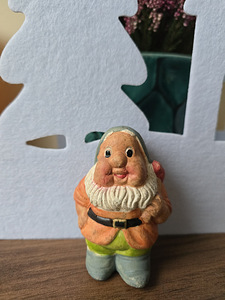Päkapik kujuke keraamiline Jõuludeks (4 foto / 10)