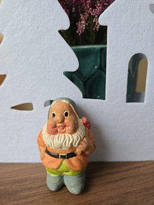 Päkapik kujuke keraamiline Jõuludeks (9 foto / 10)