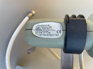SAT TV antenn 105cm 4 peaga (3 foto / 4)
