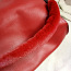 Красная кожаная сумка. (фото #3)