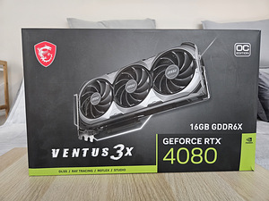 MSI GeForce RTXTM 4080 16GB VENTUS 3X OC (2 foto / 3)