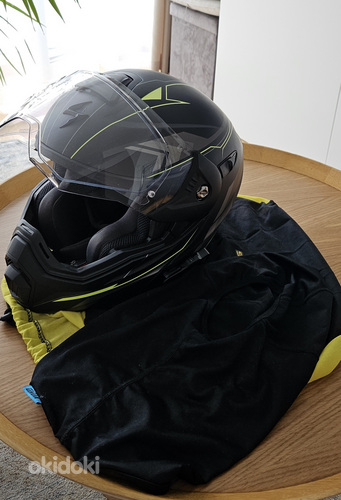 Мотоциклетный шлем Scorpion EXO-510 Air Sync Neon (XS) (фото #1)