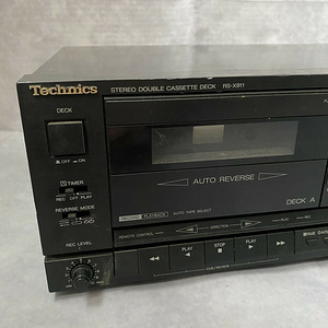 TECHNICS STEREO DOUBLE CASSETTE DECK RS-X911 (5 foto / 5)