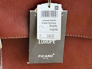 Picard portfell (värvus pruun “Cognac”) (3 foto / 4)