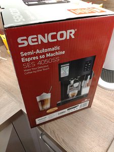 Kasutatud Espressomasin Sencor SES 4050SS, kehtiv garantii (8 foto / 10)