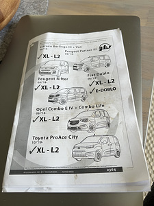 Citroen Berlingo K9, Peugeot Rifter, pikk L2 veokonks (2 foto / 2)