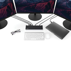 Startech Triple Monitor 4K USB-C Dock with 5x USB (3 foto / 3)
