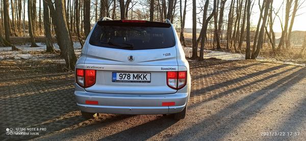 Ssangyong kyron Eesti ajalooga auto (foto #4)