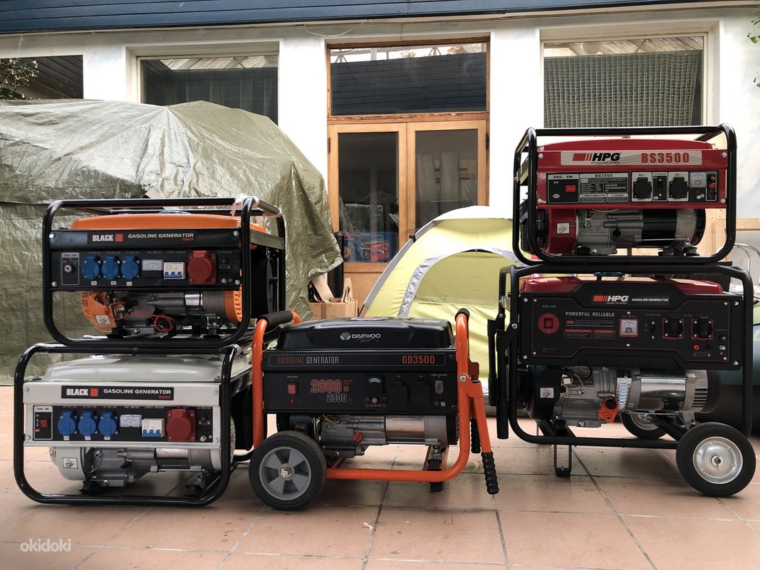 Generaator, elektrigeneraator,3,0-6,5kw (foto #1)