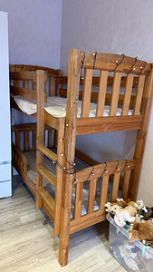 Laste narivoodi 155x60 madratsitega (4 foto / 4)