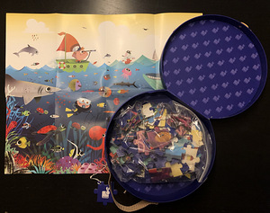Pusle Janod puzzle *Veealune maailm* (4 foto / 4)