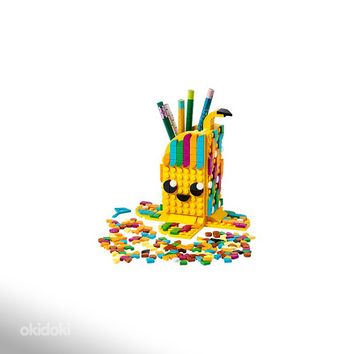 6+ LEGO DOTS 41948. Cute Banana Pen Holder.