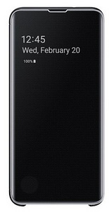 Samsung Galaxy S10E S-View Flip Cover черный цвет (1 фото из 1)