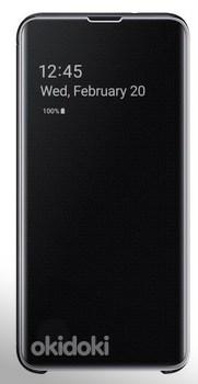 Samsung Galaxy S10E S-View Flip Cover kaaned must värv (foto #1)