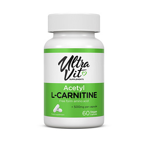 UltraVit Acetyl L-Carnitine 51 kapslit (1 foto / 1)