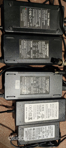 Зарядки Adapter 36v 42v 46.2v 48v 50.4v 54.6v 60v 67.2v (фото #5)