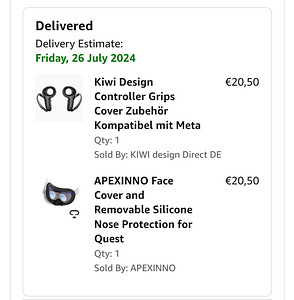 Meta Quest 3 128GB + Kiwi headstrap /w battery + silicone (2 foto / 3)