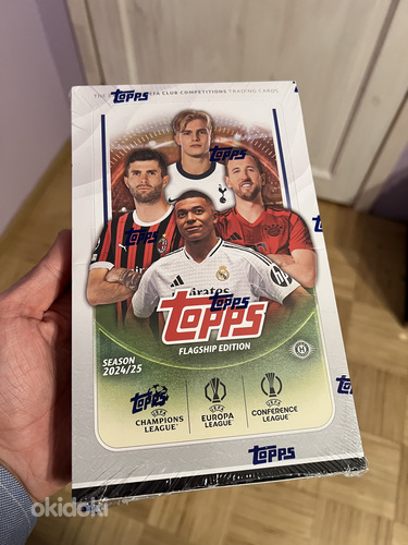 Topps 2024/25 UEFA Club Competitions Flagship jalkakaardid