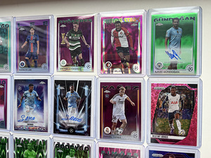 Topps Chrome® UCC 2024/25 jalgpalli kaardid /numbriga (3 foto / 9)