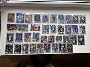 Topps Chrome® UCC 2024/25 jalgpalli kaardid /numbriga (6 foto / 9)