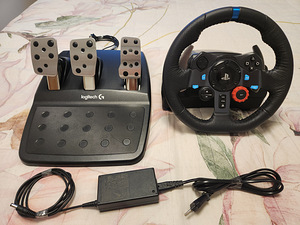 Logitech G29 rool ja pedaalid (PlayStation, PC) (1 foto / 8)