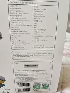 Aknapesurobot Mamibot W120-T (NB! Täiskomplektne) (5 foto / 9)