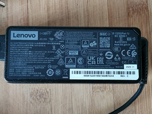 Lenovo sülearvuti laadija / adapter 65W (Square Tip) (2 foto / 3)