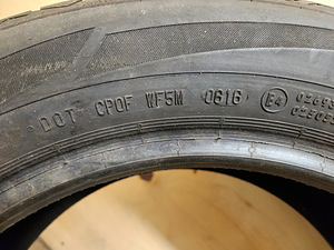 205/55/R16 suverehvid General Altimax Sport, 4 tk (7-8 mm) (4 foto / 6)