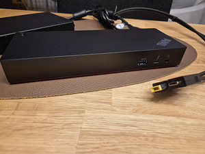 Lenovo ThinkPad Thunderbolt3 dock/ dokk +230W Lenovo laadija (2 foto / 7)