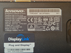 Lenovo ThinkPad Pro dock + Lenovo 90W laadija (5 foto / 6)