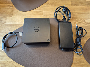 Dell dokk (dock) TB16 (K16A) + Dell 130W laadija (adapter) (1 foto / 7)