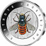 ГЕРМАНИЯ 5 ЕВРО 2023 года - Красная пчела-мейсон (фото #1)