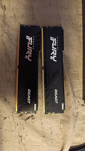 Kingston FURY Beast 32GB 2x16GB DDR4 3200MHz KF432C16BBK2/32 (1 foto / 1)