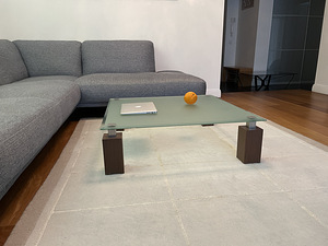 Müüa itaalia kohvilaud klaasist 90x90 cm (2 foto / 2)