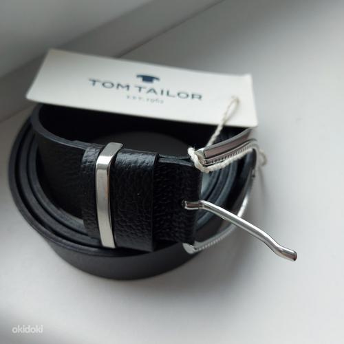 Ремень Tom Tailor, 100% КОЖА НОВИНКА! 105 см (фото #2)